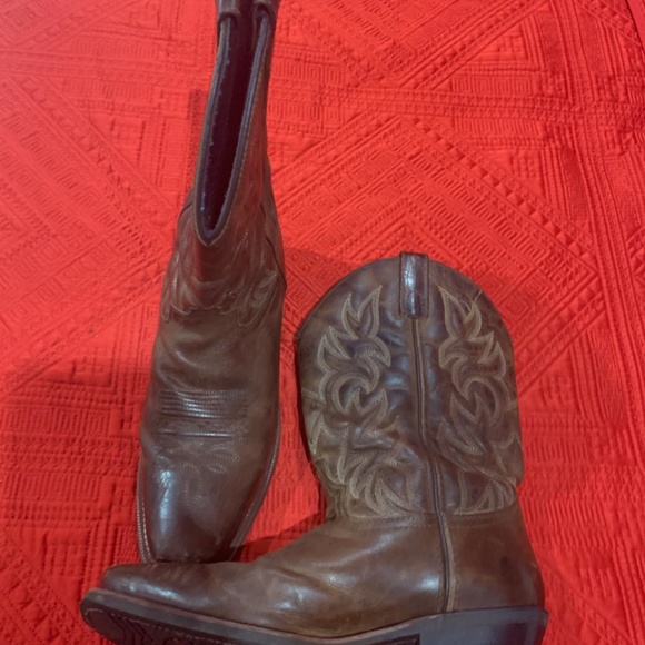 Authentic Men’s Laredo Leather Cowboy Boots - Picture 4 of 6